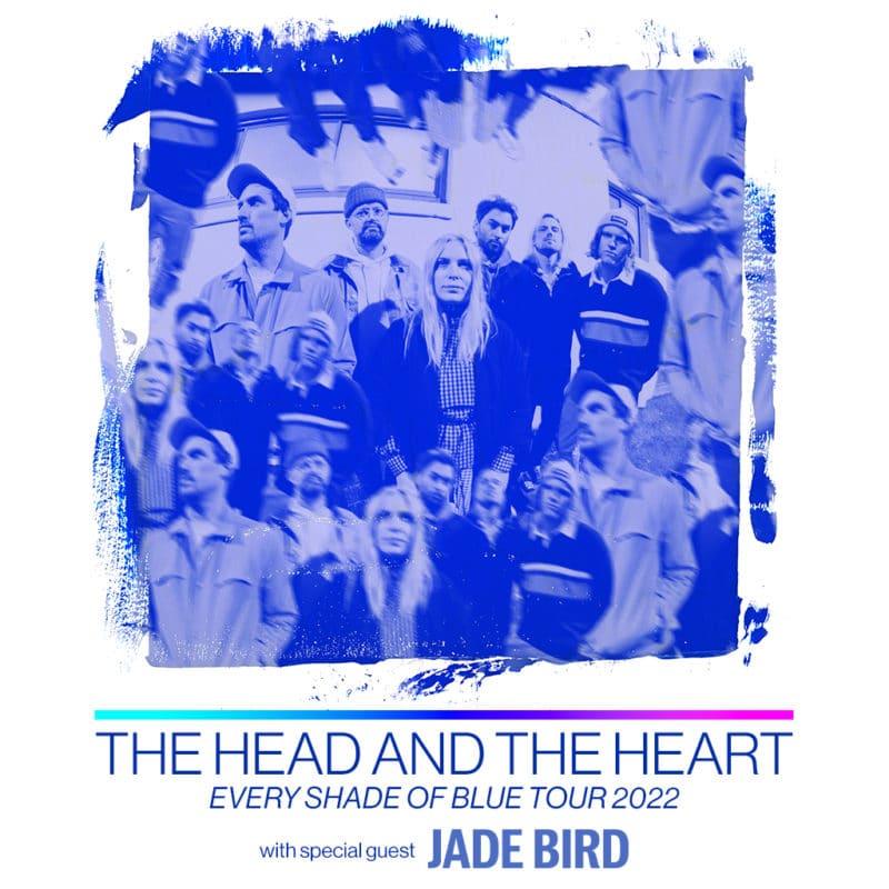 The Head and the Heart Every Shade of Blue 2022 Tour